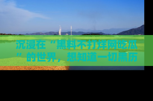 沉浸在“黑料不打烊网吃瓜”的世界，想知道一切黑历史与内幕信息的网站！
