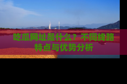 吃瓜网址是什么?不同线路特点与优势分析