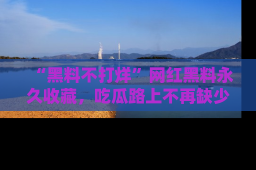 “黑料不打烊”网红黑料永久收藏，吃瓜路上不再缺少惊喜与乐趣