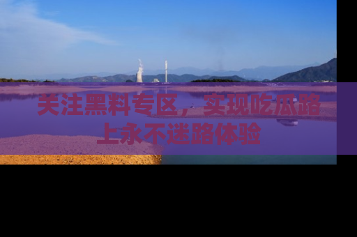 关注黑料专区，实现吃瓜路上永不迷路体验