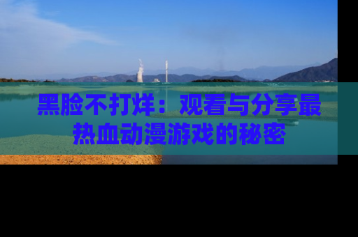 黑脸不打烊：观看与分享最热血动漫游戏的秘密