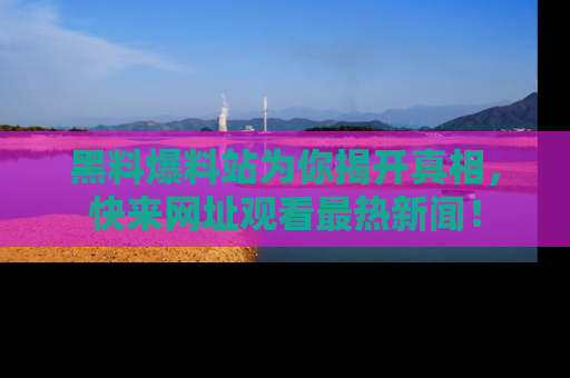 黑料爆料站为你揭开真相，快来网址观看最热新闻！