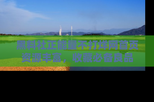 黑料社正能量不打烊网首页资源丰富，收藏必备良品