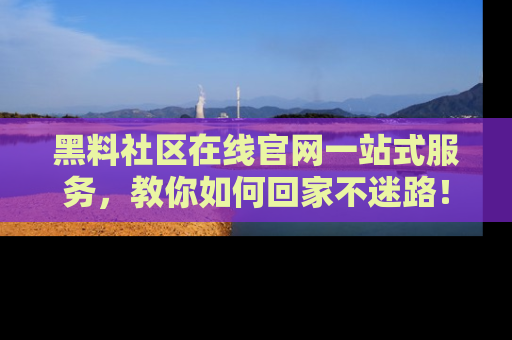 黑料社区在线官网一站式服务，教你如何回家不迷路！