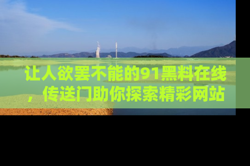 让人欲罢不能的91黑料在线，传送门助你探索精彩网站内幕！