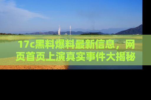 17c黑料爆料最新信息,网页首页上演真实事件大揭秘