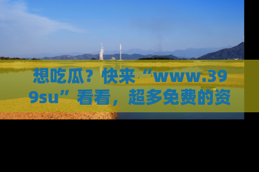 想吃瓜？快来“www.399su”看看，超多免费的资源让你尽情享受！