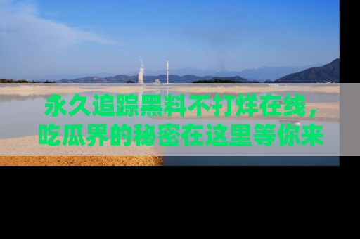 永久追踪黑料不打烊在线,吃瓜界的秘密在这里等你来发现!